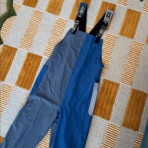 Kavu Buckle Strap Colorblock Overalls